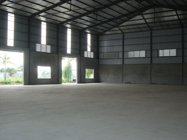 Hình ảnh một kho xưởng cho thuê tại Hà Nội