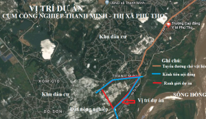 Chuyển nhượng 5000m2 đất CN tại CCN Thanh Minh, Phú Thọ