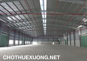 Cho thuê kho xưởng tại KCN Đại Đồng-Hoàn Sơn, Bắc Ninh rộng 1800m2