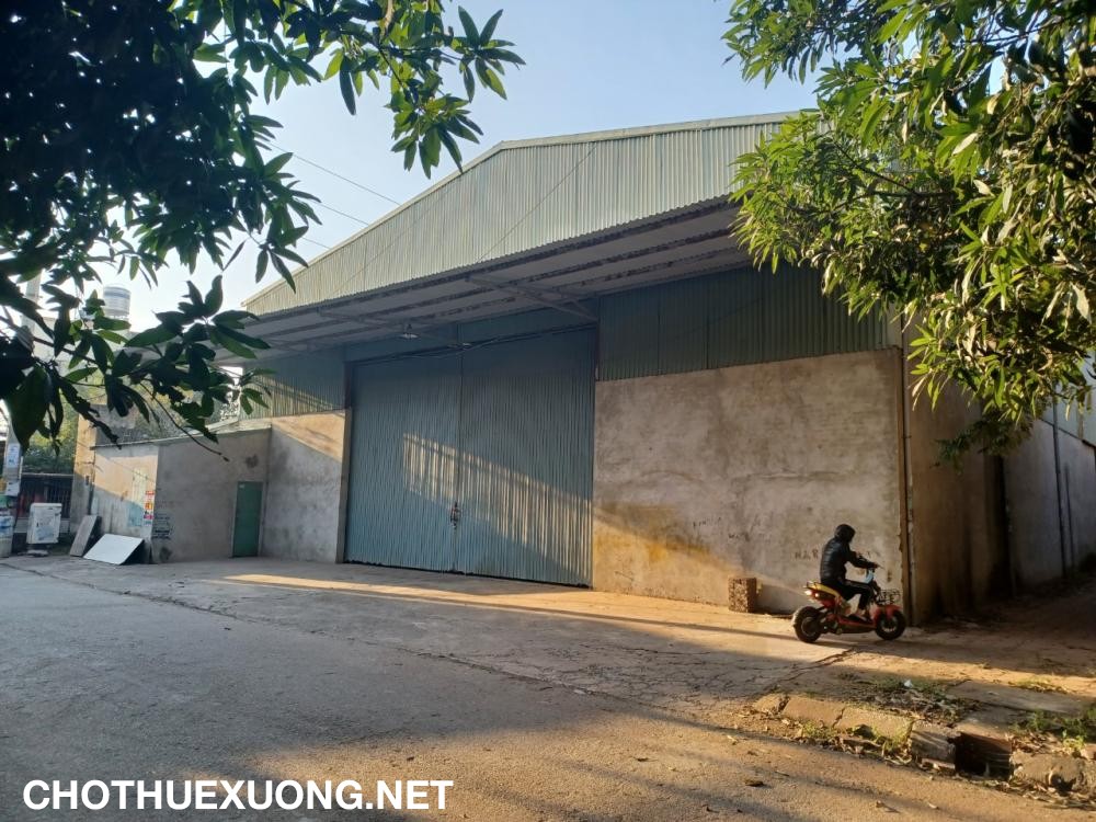 Cho thuê nhà xưởng 1300m2 ở Từ Sơn Bắc Ninh