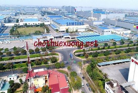 Chuyển nhượng gấp đất công nghiệp tại Bắc Ninh trong khu công nghiệp Yên Phong DT 14.005m2 giá tốt