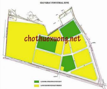 Cho thuê nhà xưởng đẹp trong KCN Gián Khẩu, Gia Viễn Ninh Bình 1700m2