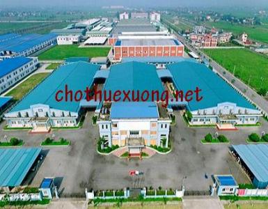 Cho thuê gấp nhà xưởng công nghiệp hiện đại tại TP. Ninh Bình trong KCN Phúc Sơn