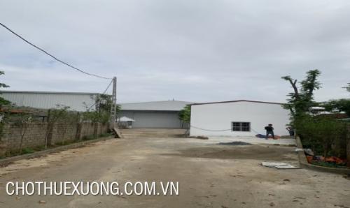Cho thuê nhà xưởng đầy đủ pccc tại Sơn Tây, Hà Nội