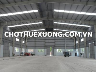 Cho thuê nhà xưởng tại Phú Thọ, TP Việt Trì 3000m2