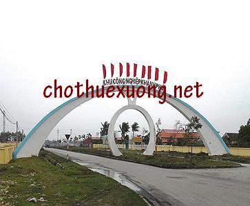 Bán gấp đất khu công nghiệp Khánh Phú, Ninh Bình DT từ 2ha