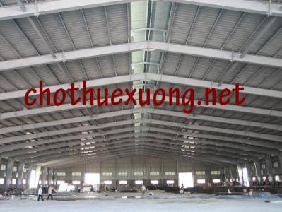 Cho thuê nhà xưởng mới xây trong KCN Quang Minh Mê Linh Hà Nội DT 5005m2