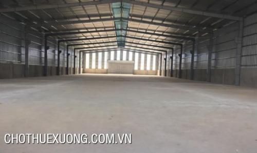 Cho thuê nhà xưởng tại Phú Thị, Gia Lâm với nhiều loại diện tích