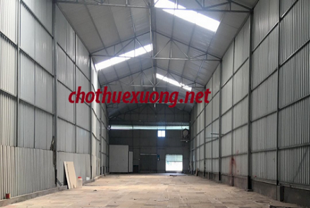 Cho thuê kho xưởng gần cụm công nghiệp Phú Thị, Gia Lâm, Hà Nội DT 1,5ha