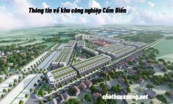 Thông tin về khu công nghiệp Cẩm Điền