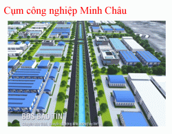 Tổng quát về Cụm Công nghiệp Minh Châu