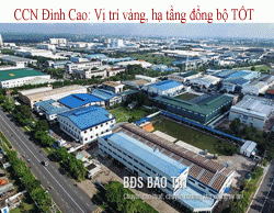 Cụm Công nghiệp Đình Cao - Vị trí vàng cho các nhà đầu tư
