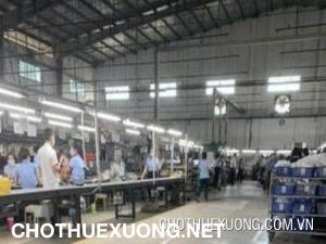 Cho thuê nhà xưởng may 3.800m² tại KCN Khánh Phú- Ninh Bình