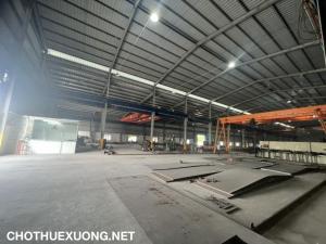 Khu nhà xưởng cho thuê tổng diện tích 6000m2 tại Mỹ Hào, Hưng Yên