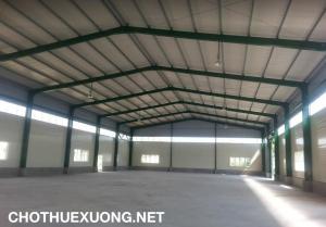 Cho thuê nhà xưởng 1000m2 ở Vân Côn Hoài Đức Hà Nội