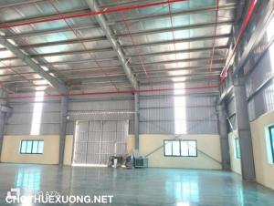 Cho thuê xưởng 6250m2 tại KCN Hưng Yên