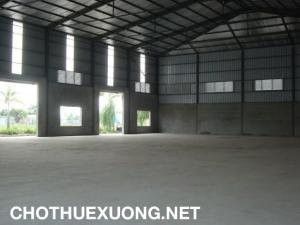 Cho thuê kho, xưởng rộng 1600m2 KCN Bình Xuyên, Vĩnh Phúc
