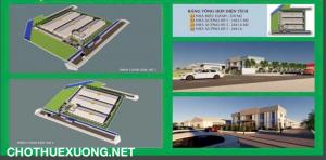 Cho thuê xưởng từ 1800m2 tại KCN Phúc Khánh, Thái Bình