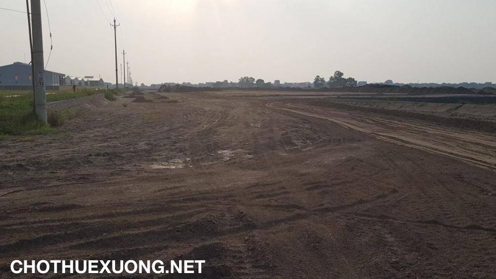 Cho thuê đất sản xuất 3000m2 gần KCN Nguyên Khê Đông Anh Hà Nội