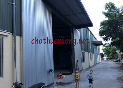 Cho thuê nhà xưởng tại Bình Giang, Hải Dương DT 1705m2 giá rẻ