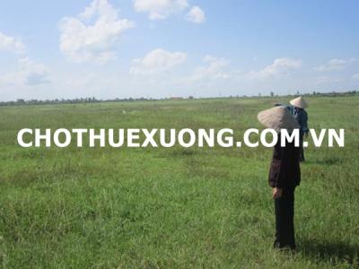 Bán đất công nghiệp TP Thái Bình 5ha đến 10ha