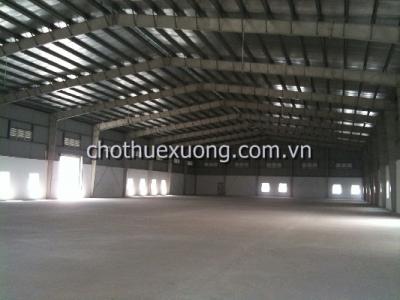 Cho thuê 2300m2 nhà xưởng mới đẹp giá rẻ ở Cẩm Giàng, Hải Dương