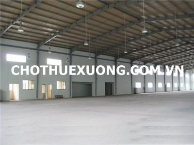 Cho thuê 1800m2 nhà xưởng mới xây dựng tại Phúc yên, Vĩnh Phúc