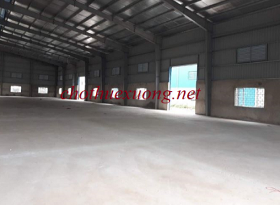 Cho thuê kho xưởng tiêu chuẩn giá rẻ tại huyện Thạch Thất, Hà Nội DT 2200m2