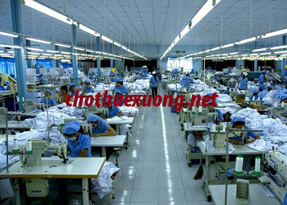 Cho thuê xưởng may sẵn sàng hoạt động tại Yên Định, Thanh Hóa DT 1350m2