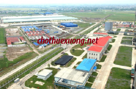 Cho thuê kho xưởng tiêu chuẩn trong KCN Khánh Phú - Ninh Bình giá rẻ.