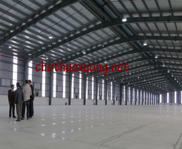 Cho thuê nhà xưởng mới đẹp tại Mỹ Hào, Hưng Yên DT 8000m2