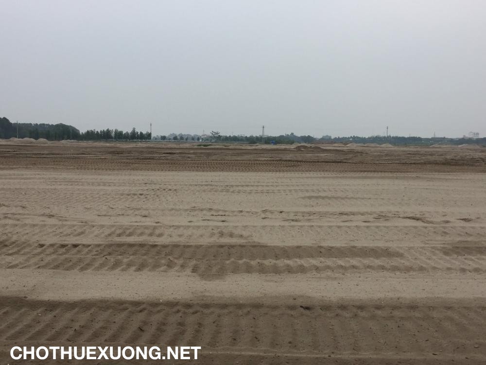 Cho thuê đất diện tích 2ha xây dựng nhà xưởng ở Thanh Hà, Hải Dương
