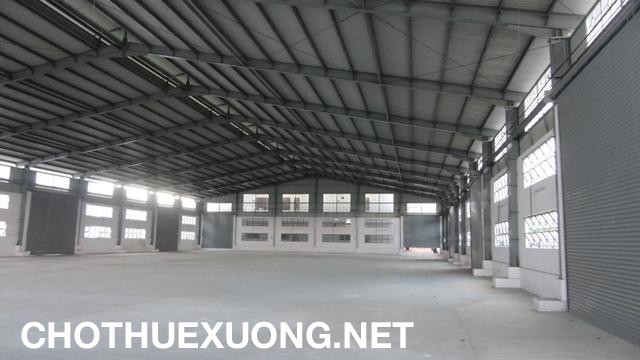 Cho thuê kho xưởng rộng 1230m2 Mỹ Hào, Hưng Yên